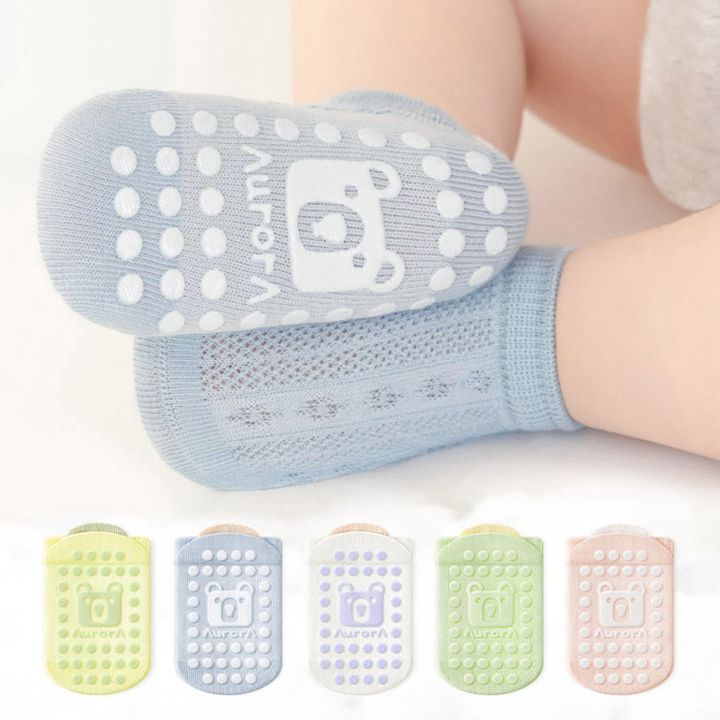 Unisex Baby Socks Non Slip - 5 쌍 어린이 미끄럼 방지 양말