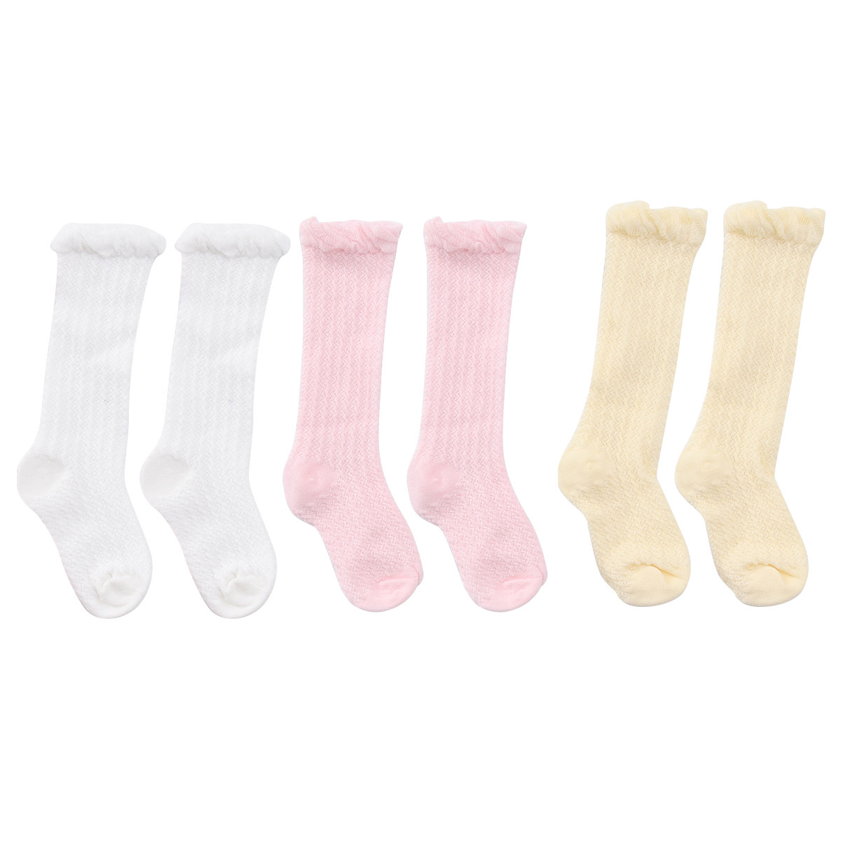 여름용 아기용 긴 양말 3켤레: 면 소재, 통기성 좋은 - Unisex Baby Socks Non Slip 리뷰 및 가격