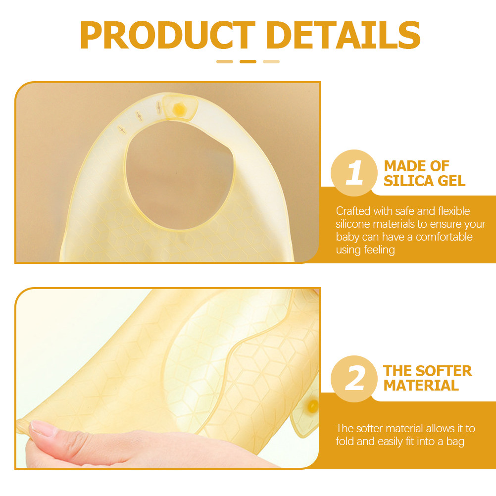 3개 세트 실리콘 아기 턱받이, 부드럽고 유연한 소재, - Waterproof Baby Bibs Silicone 리뷰 및 가격
